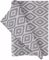 Fotelis Home4You Tablecloth HOLLY OUTDOOR 43x116cm, pilkas rhombus