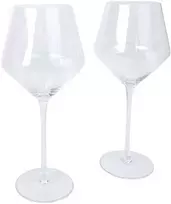 Home4You Vyno taurės CRYSTAL 2vnt 700ml "Burgundy"