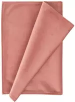 Fotelis Home4You Stalo kilimėlis VELVET 2, 43x116cm, vintažinės rožinės spalvos