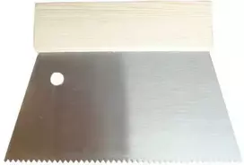 Hardy Mentelė 18 cm, B2 dantų, medinė rankena