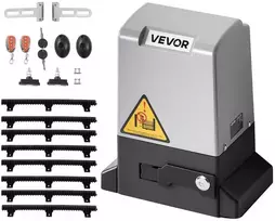 Elektrinė stumdomų vartų pavara 550W, automatinis vartų operatorius, IR jutiklis, 25m, 1500kg, kiemo vartams, slankiojantiems vartams