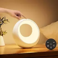Bonsery RGB Naktinė lempa su nuotolinio valdymo pulteliu