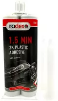 Radex 2K Plastic Adhesive, klijai plastikui (90 sek.), 50 ml