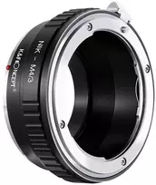 Objektyvas Adapteris - K&F Concept Nikon F-mount į Micro 4/3 objektyvo adapteris, aliuminis