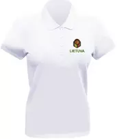 KS Moteriški Polo Marškinėliai Lietuva Krepšinis, Dydis: M