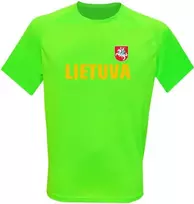 KS Sportiniai Marškinėliai Lietuva (Su Vėliavėle Ant Nugaros), Dydis: M