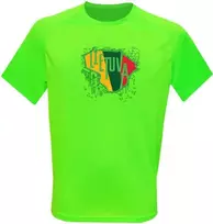 KS Sportiniai Marškinėliai Lietuva (Neon Žalias), Dydis: XL