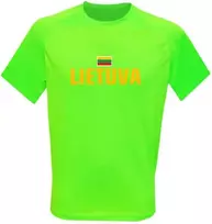 KS Vaikiški Sportiniai Marškinėliai Lietuva (Vytis Ant Nugaros), Dydis: 10 metų