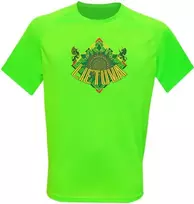 KS Sportiniai Marškinėliai Lietuva (Neon Žalias), Dydis: M
