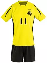 KS Lietuva Futbolas Sportinė Apranga Vaikams Su Norimu Numeriu Ir Vardu, Dydis: 8 metai