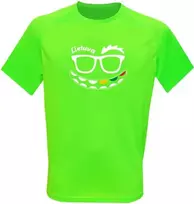 KS Sportiniai Marškinėliai Lietuva (Neon Žalias), Dydis: M