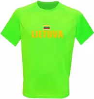 KS Sportiniai Marškinėliai Lietuva (Vytis Ant Nugaros), Dydis: L