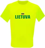 KS Sportiniai Marškinėliai Lietuva (Vytis Ant Nugaros), Dydis: M