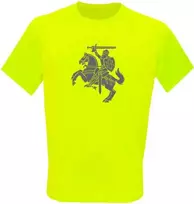 KS Sportiniai Marškinėliai Naujasis Vytis (Neon Geltona), Dydis: L
