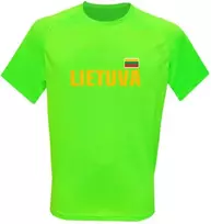KS Vaikiški Sportiniai Marškinėliai Lietuva (Vytis Ant Nugaros), Dydis: 12 metų