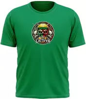 KS Marškinėliai Lietuva Kaukolės, Dydis: 3XL