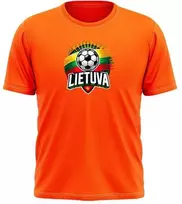 KS Marškinėliai Vaikams Futbolas Lietuva, Dydis: 4 metai