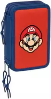 Safta Super Mario Bros Mamma Mia triple pencil case 37pcs