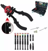 Kniediklis užtraukiamoms ir veržlinėms kniedėms, komplektas1, KS Tools