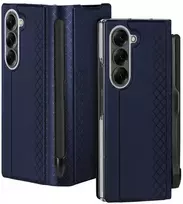 DUX DUCIS BRIL rašiklio laikiklio dėklas, skirtas SAMSUNG Z FOLD 7, mėlynas