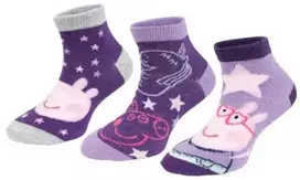Peppa Pig Dream vaikiškos kojinės be matomų spalvų 31/34