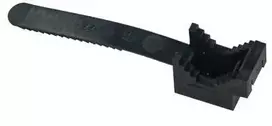 Kabelio laikiklis su dirželiu Pawbol UP22, 1 – 22 mm, 25vnt.