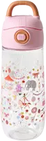 Rice - plastikinis vaikiškas gertuvės buteliukas su linksmybių mugės paveikslu - Rožinė - 550 ml