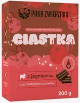 Šunų skanėstas - PAKA ZWIERZAKA Aviena su spanguolėmis 200g Be grūdų Be glitimo
