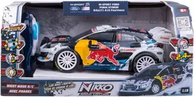 NIKKO RC automobilis su LED M-Sport Ford Puma #16 Formaux, 1:18