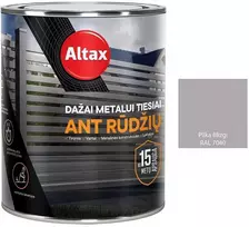 Dažai metalui ALTAX, pilka, blizgi, RAL 7040, 0,75 l,