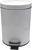 Etovis Šiukšlinė MD-0043 BALTA, 5 L apvali (310134)