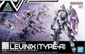 Bandai 30MM EXM-X20A Levinix TYPE-A 1/144 Gunpla plastikinis modelis