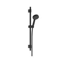 Hansgrohe rokas dušas komplekts Activera Select S 95 2jet EcoSmart ar stieni Varia 720 mm, matēts juodas