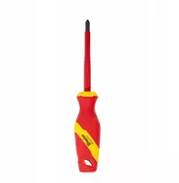 Izoliuotas kryžminis atsuktuvas PH2 100 mm 1 kV „DIY-PH122100-V“