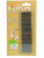 BIOPON NATŪRALIŲ TRĄŠŲ LAZDELĖS SU BIOHUMUSU 30 VNT.