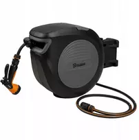 Juodas LINE automatinė žarnos ritė 1/2 20 m ECO-W1B20