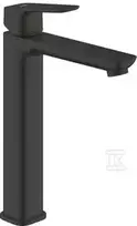 Praustuvo maišytuvas Grohe Cubeo, 1/2", XL dydžio, matinė juoda sp.