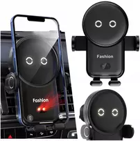 Automobilinis telefono laikiklis su belaidžiu įkrovimu (IQ / Qi)