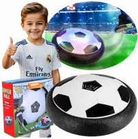 Skraidantis futbolo kamuolys su LED šviesomis