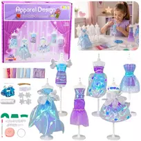 Zestaw Kūrybinis lėlių aprangos kūrimo rinkinys Little Fashion Designer