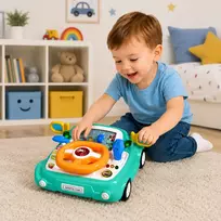 Lean Toys Mini stalo futbolas medžio imitacija