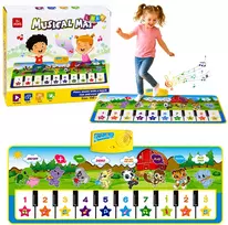 Lean Toys Muzikinis kilimėlis 100 x 36 cm