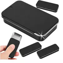 Dėžė su rankena 18.5x13x9.7 cm - skaidri - plastikinė - organizatorius