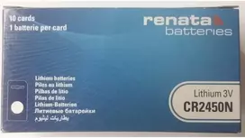 Elementai Renata CR2450, 3V, 10vnt.