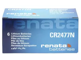Elementai Renata CR2477, 3V, 6vnt.