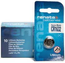 Elementai Renata CR1632, 3V, 10vnt.