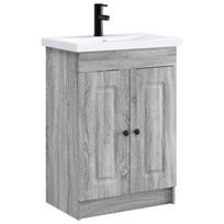 Vonios baldų rinkinys Pilka Sonoma 78,5 x 37,5 x 81 cm