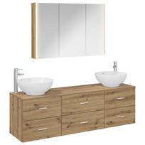 Vonios baldų rinkinys 4 pcs Artisano ąžuolo