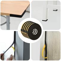 Savigautinė putų juosta 5 pcs Juoda 20mm x 10m CR putplastis