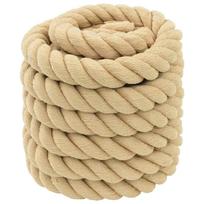 Laivo virvė 10 m 4 Natūrali PP